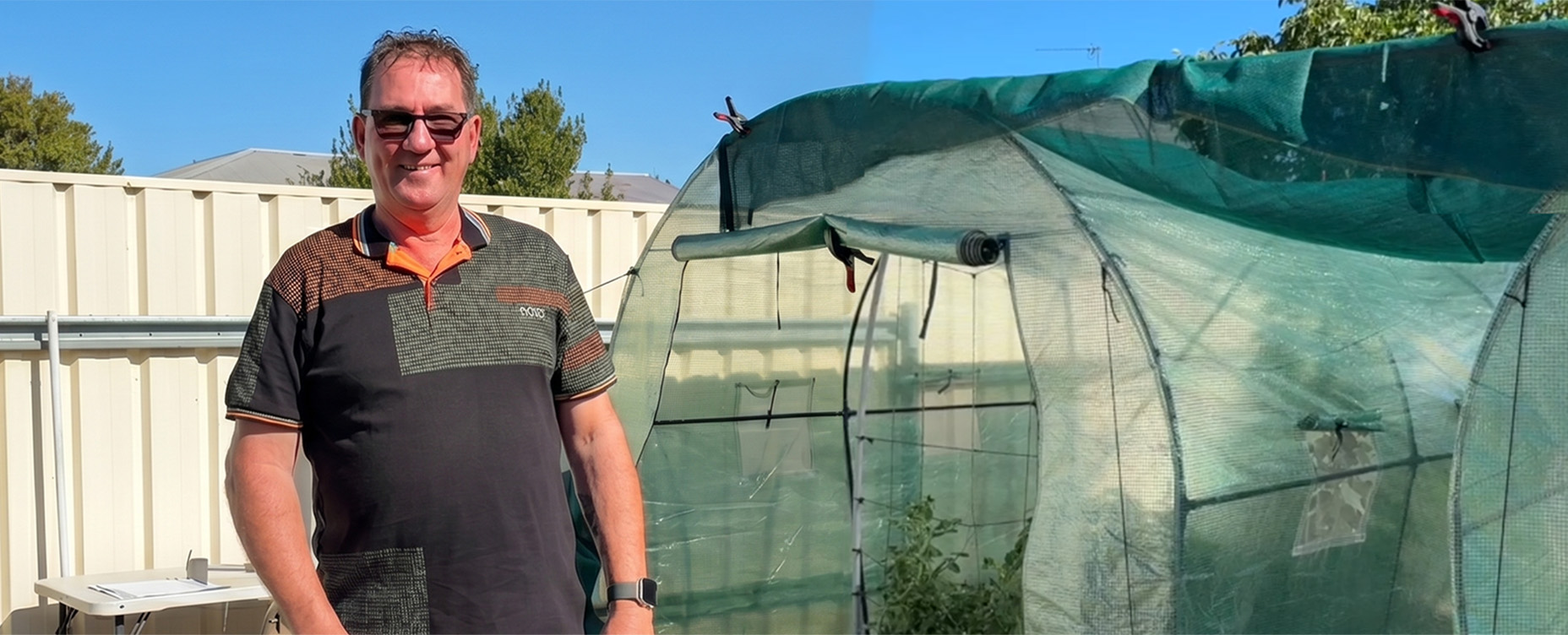 Ronald’s smart greenhouse with Homey