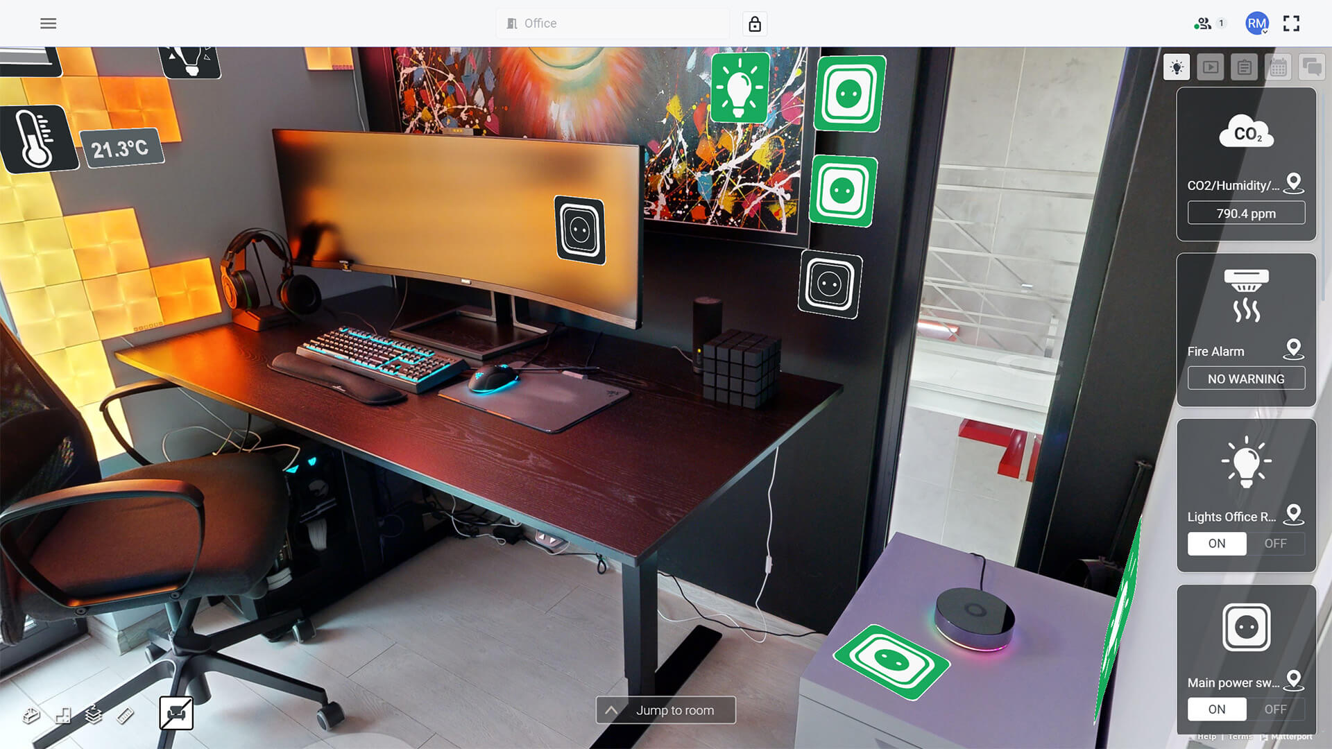 Control your smart home in 3D with SIMLAB