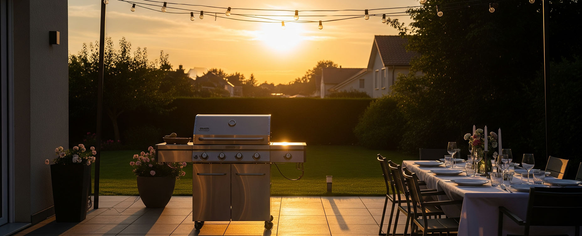 Relax at your BBQ while Homey handles the rest