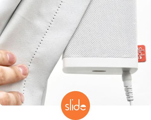 Slide smart curtains