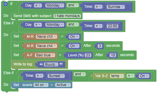 Raspberry pi automation with Domoticz
