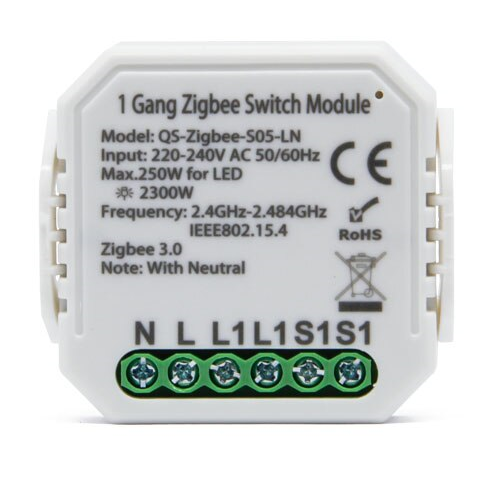 1 Gang Switch Module with metering