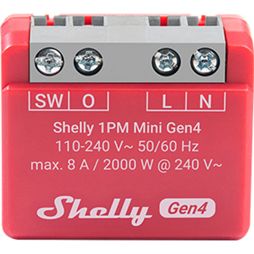Shelly 1PM Mini Gen4 (Zigbee)